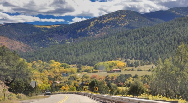 This Winding Scenic Road Is The Perfect Way To Experience Fall Foliage In New Mexico