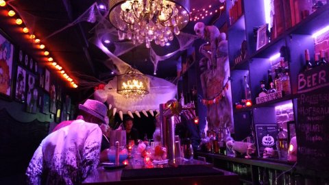 The Spooky New York State Restaurant Where Every Day Is Halloween