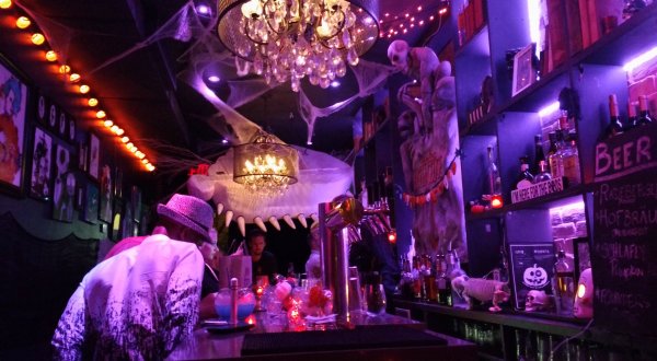 The Spooky New York State Restaurant Where Every Day Is Halloween