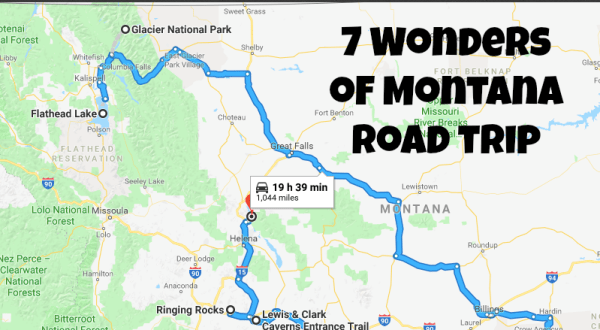 This Scenic Road Trip Takes You To All 7 Wonders Of Montana