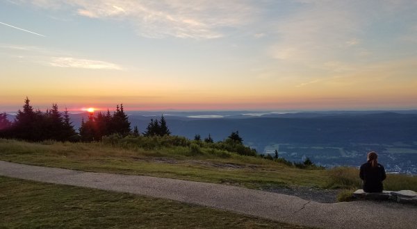Take An Unforgettable Drive To The Top Of Massachusetts’ Highest Mountain