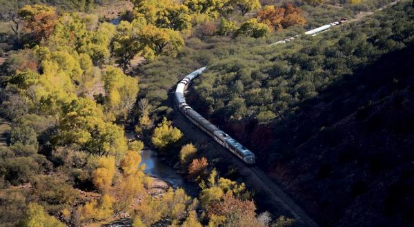 This 40-Mile Train Ride Is The Most Relaxing Way To Enjoy Arizona Scenery