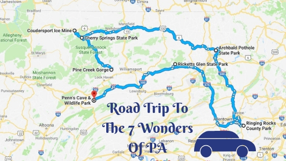This Scenic Road Trip Takes You To All 7 Wonders Of Pennsylvania