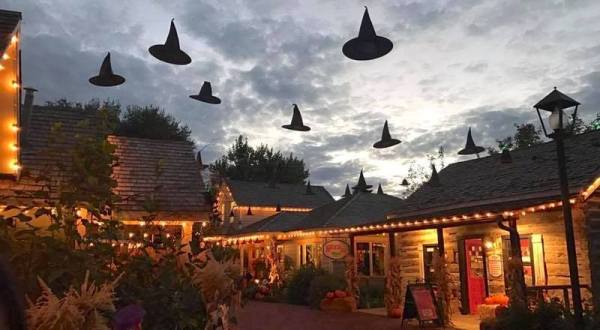 The Quirky Utah Village That Transforms Into A Witch’s Wonderland Every Fall