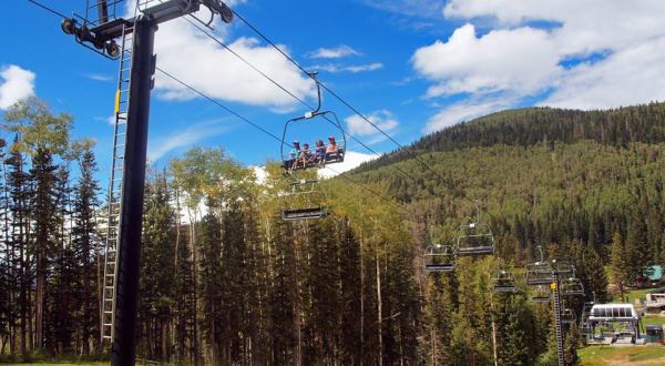 The Ski Hill In New Mexico That Transforms Into A Colorful Wonderland Every Fall