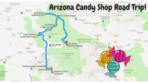 The Sweetest Road Trip In Arizona Takes You To 9 Old School Chocolate Shops