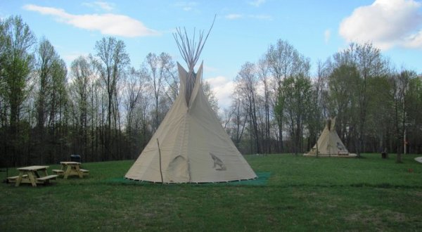 Spend The Night Under A Teepee At This Unique Indiana Campground