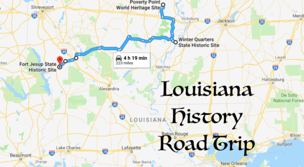 This Road Trip Takes You To The Most Fascinating Historical Sites In All Of Louisiana