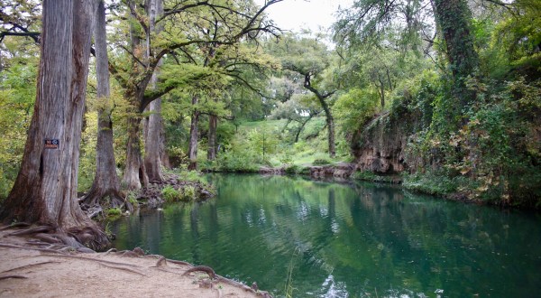 Camp Alongside This Blue Lagoon Near Austin For A Truly Magical Experience