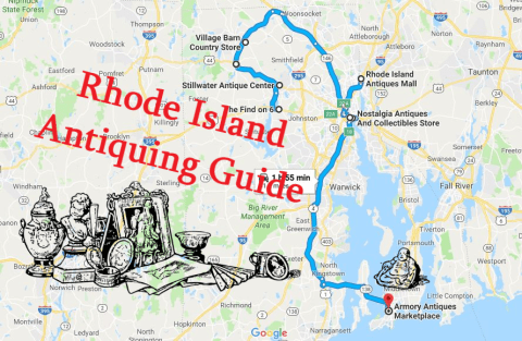 The Ultimate Guide To Antiquing In Rhode Island Is Here And You'll Love Every Stop Along The Route