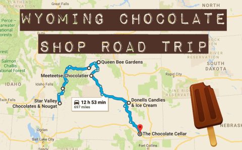The Sweetest Road Trip in Wyoming Takes You To 8 Old-School Chocolate Shops