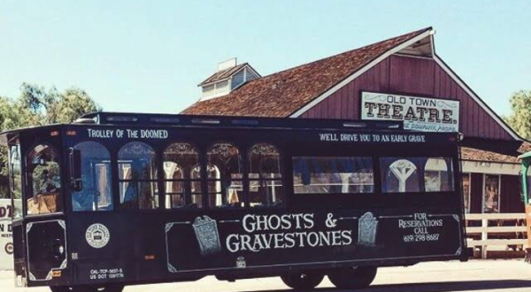 This Haunted Trolley In Southern California Will Take You Somewhere Absolutely Terrifying