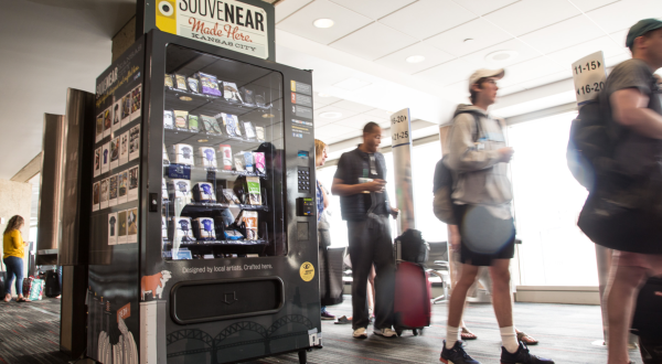 This East Coast Airport Has A Vending Machine That Sells Handmade Local Gifts
