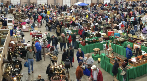 The World’s Largest Indoor Antique Show Is Held Right Here In Georgia & It Is A Must