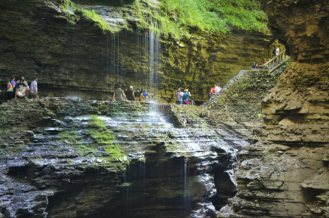 Walk Behind A Waterfall For A One-Of-A-Kind Experience Near Buffalo
