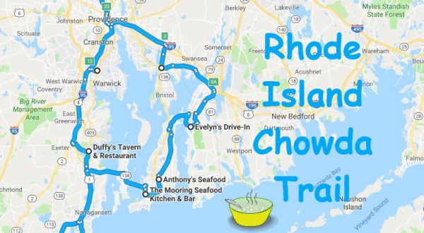 You Will Want To Take This Incredible Chowda Trail In Rhode Island As Soon As You Can
