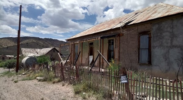 The Abandoned Mine Town In New Mexico That Lets You Experience Hauntings From The Past