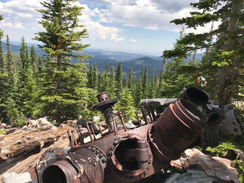 The Unique Hike In Colorado That Leads You To Plane Wreckage From 1943