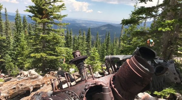 The Unique Hike In Colorado That Leads You To Plane Wreckage From 1943
