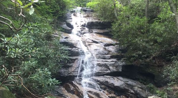 Most People Will Never See This Wondrous Waterfall Hiding In South Carolina