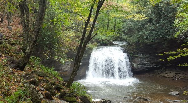 Most People Will Never See This Wondrous Waterfall Hiding In West Virginia