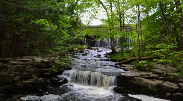 Your Kids Will Love This Easy 2-Mile Waterfall Hike Right Here In Maine