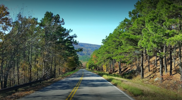 Stare At 54 Miles Of Oklahoma’s Gorgeous Landscape On The Talimena Scenic Drive