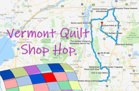 Take The Vermont Quilt Shop Hop To Visit 15 Of The Most Colorful Stores You've Ever Seen