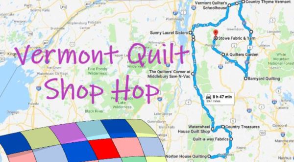 Take The Vermont Quilt Shop Hop To Visit 15 Of The Most Colorful Stores You’ve Ever Seen