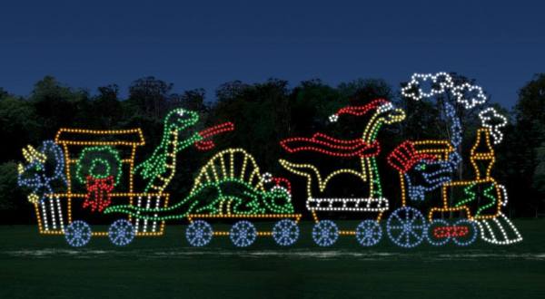 Take A Dreamy Ride Through The Largest Drive-Thru Light Show In Missouri, Lights Of Joy