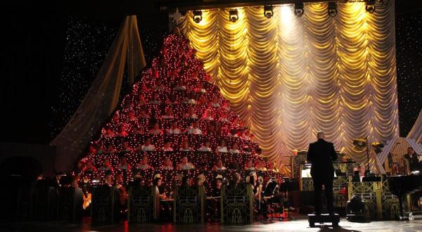 Northern California’s Singing Christmas Tree Is Truly A Sight To See