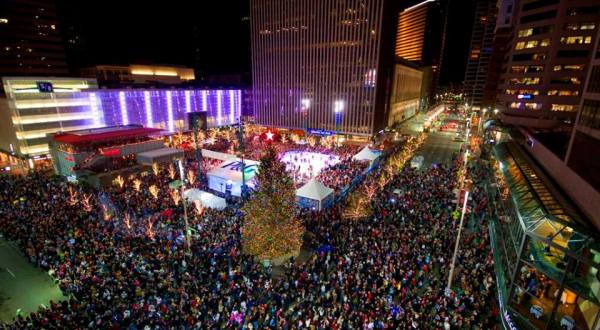 The Magical Cincinnati Christmas Tree That Comes Alive With A Million Colorful Lights