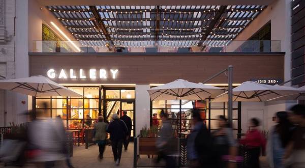 We Can’t Stay Away From This 13,000 Square Foot Food Hall In Southern California