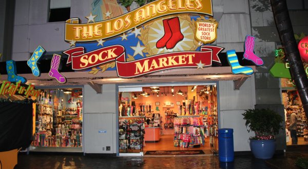 There’s An Epic Market In Southern California That Sells Nothing But Socks And You’ll Want to Check It Out