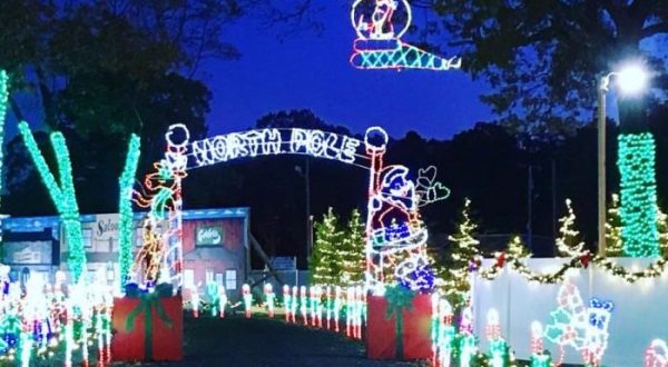 The Mesmerizing Christmas Display In New Jersey With Over 1 Million Glittering Lights