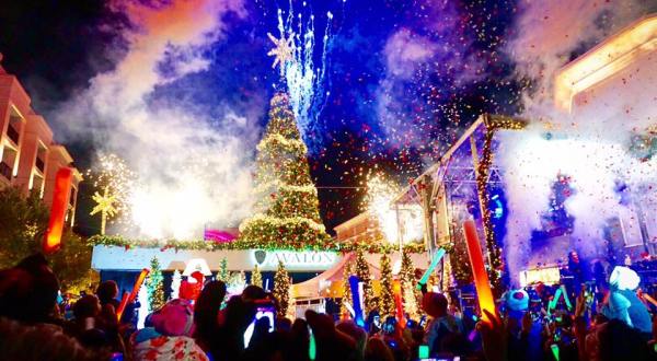 The Magical Georgia Christmas Tree That Comes Alive With A Million Colorful Lights
