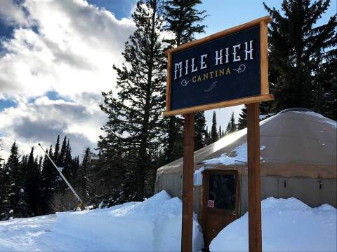 This Idaho Yurt Serves Tacos On Top Of The Mountain And It's Amazing