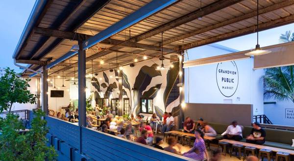We Can’t Stay Away From This 14,000 Square Foot Food Hall In Florida