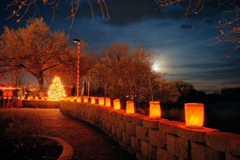 This Illuminated River Walk In New Mexico Is The Best Way To Kick Off The Holidays