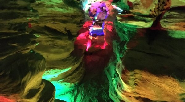 Venture Nearly 150-Feet Deep Below The Earth At These One Of A Kind Caverns Near Pittsburgh