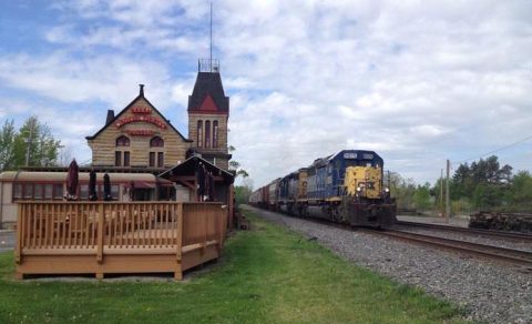 This Restaurant In Greater Cleveland Used To Be A Train Depot And You'll Want To Visit