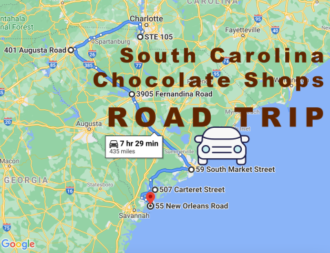 This Road Trip Takes You To The Best Chocolate Shops In South Carolina