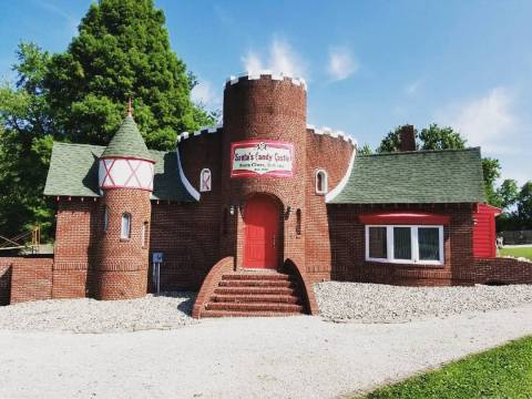 This Fairytale Candy Castle In Indiana Will Transport You To The North Pole