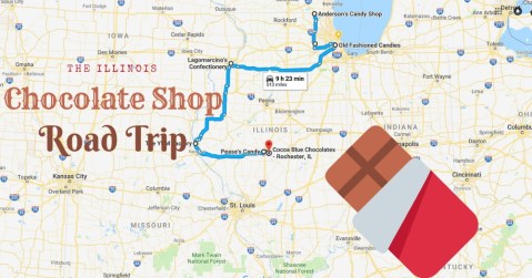 The Sweetest Road Trip in Illinois Takes You To 7 Old School Chocolate Shops