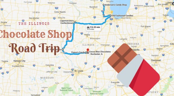 The Sweetest Road Trip in Illinois Takes You To 7 Old School Chocolate Shops