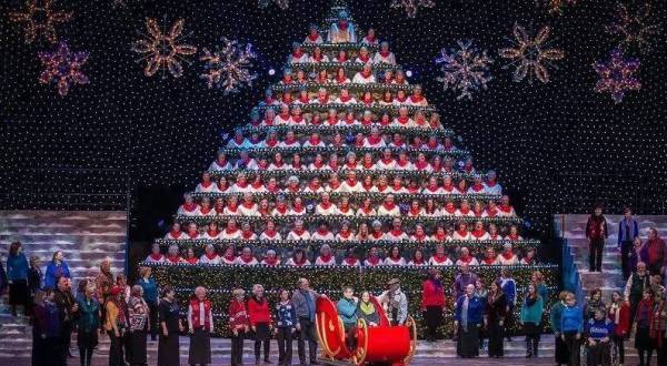 Oregon’s Singing Christmas Tree Is Truly A Sight To See
