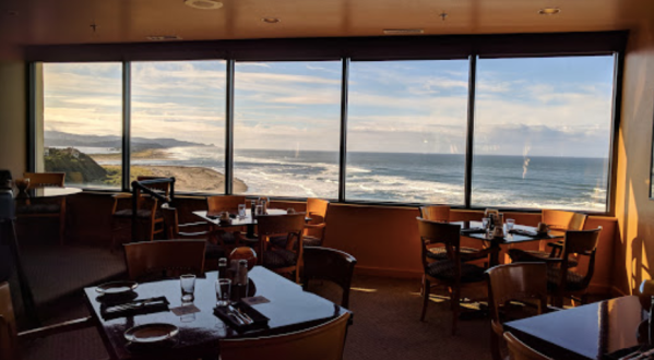 The Ocean Views Are Endless At This Top Floor Restaurant In Oregon