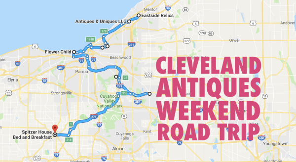 Here’s The Perfect Weekend Itinerary If You Love Exploring Cleveland’s Best Antique Stores