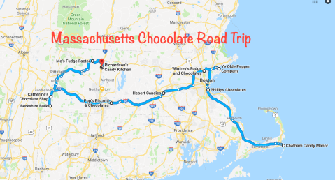 The Sweetest Road Trip in Massachusetts Takes You To 9 Old School Chocolate Shops