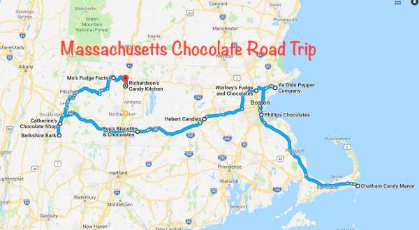 The Sweetest Road Trip in Massachusetts Takes You To 9 Old School Chocolate Shops